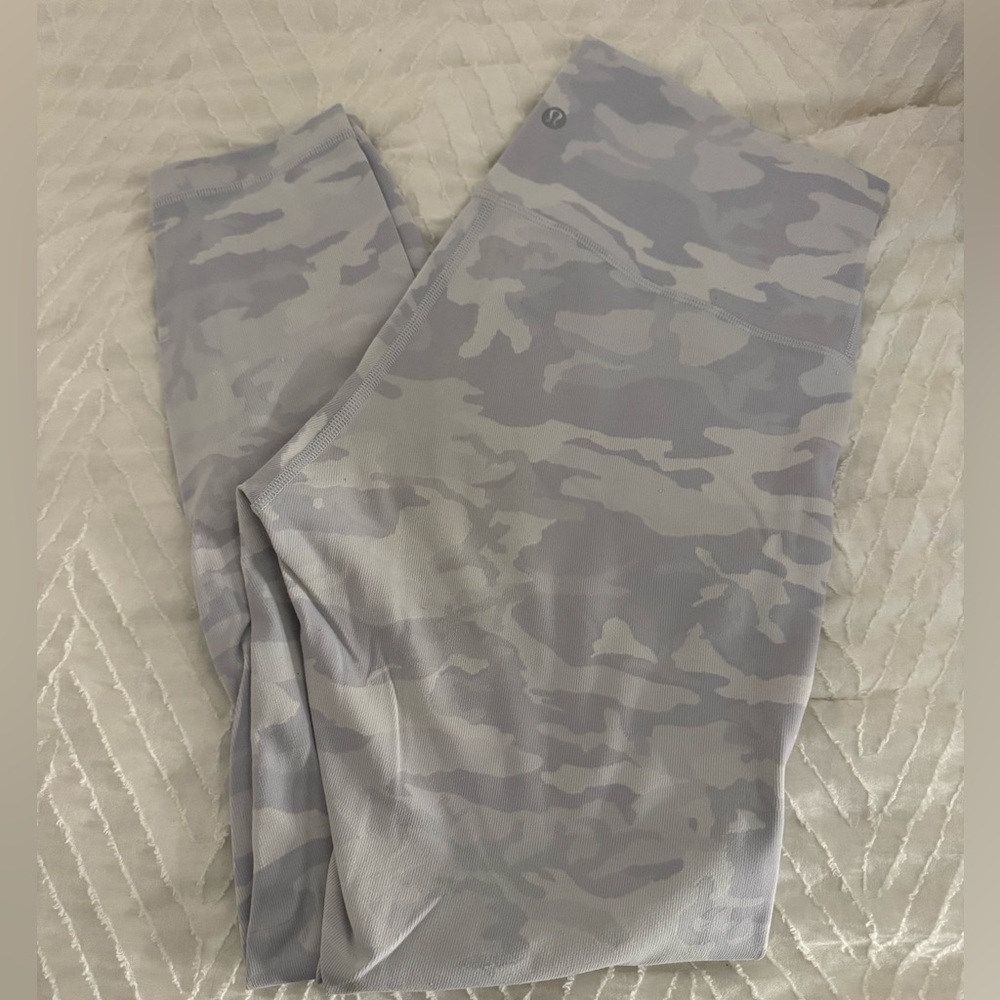 White camo Align leggings